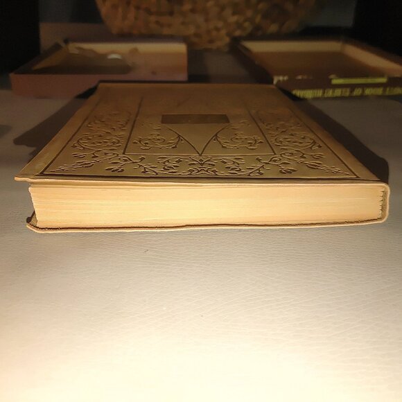 Elbert Hubbard 1927 The Note Book Of Hardcover Box Leather Wisdom Brown - Picture 10 of 15
